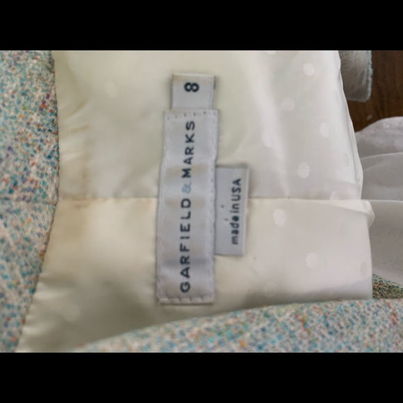 Garfield & Marks blue/green jacket Size 8 - Picture 3 of 3